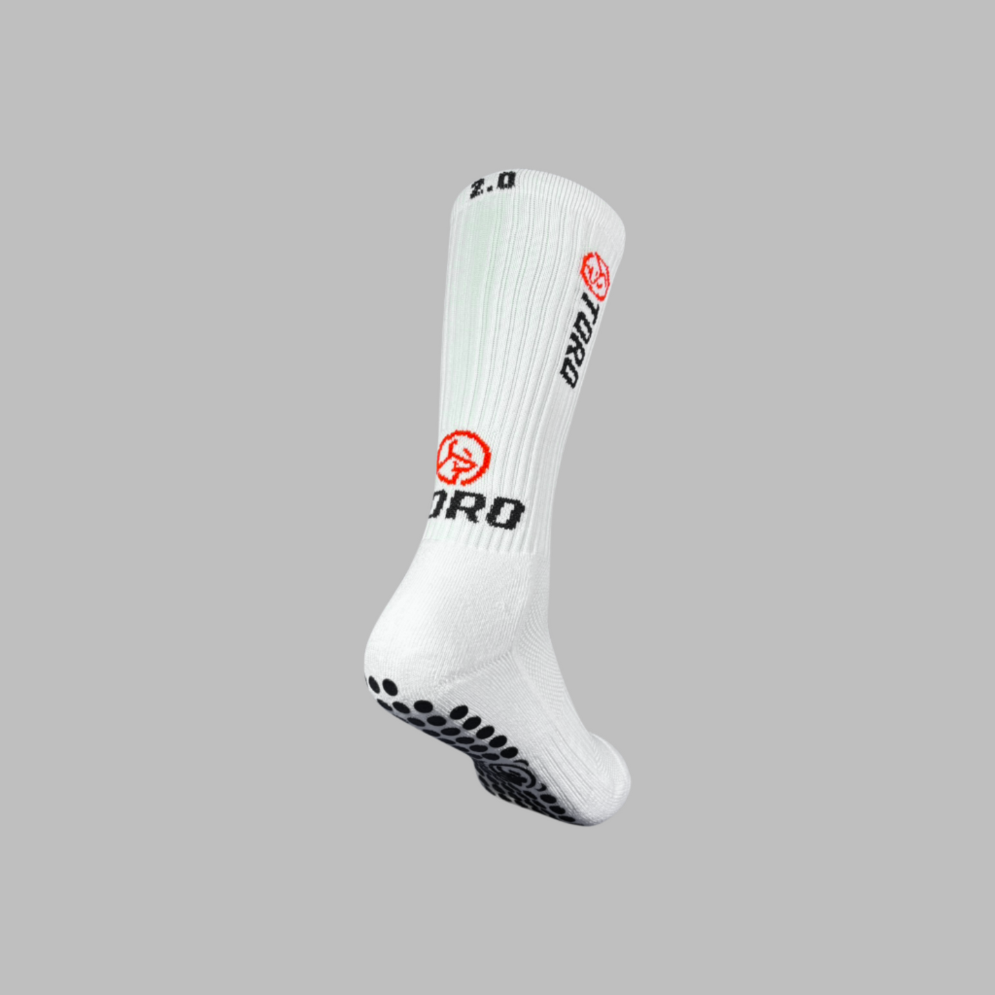 2.0 Grip Socks White