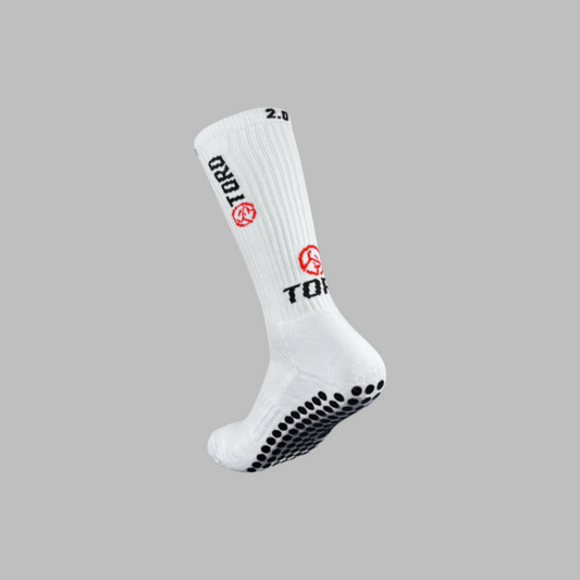 2.0 Grip Socks White